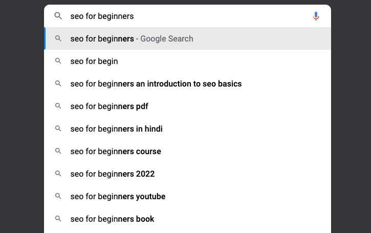 SEO for beginners - Keyword Research